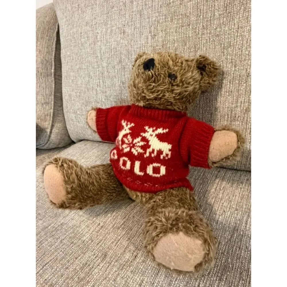 Ralph Lauren POLO Teddy Bear Jointed Legs 14